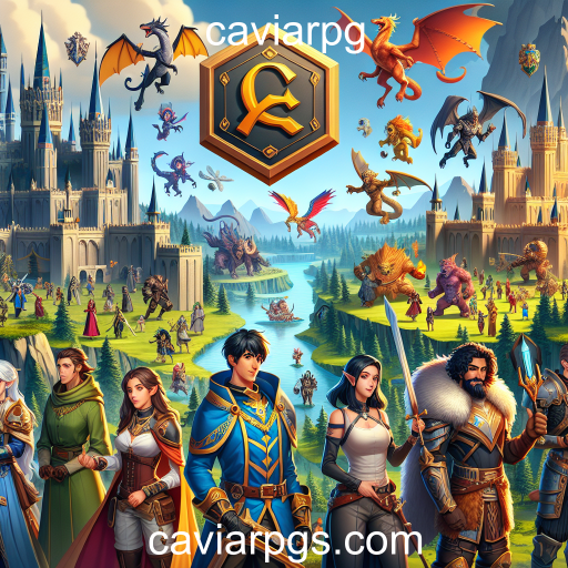 Explorando o Universos dos Jogos de Roleplay no caviarpg